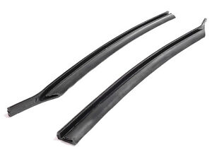 1965-1966 Chevrolet Caprice & Impala rear quarter window weatherstrip seals, pr (For: More than one vehicle)