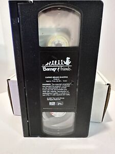 New ListingBarney & Friends Caring Means Sharing VHS 1992 Tape Only No Box