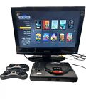 Sega Genesis HD Flashback Built-in Games & Wireless Controllers AtGames Complete