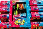 Sweet Tarts  Candy Canes~ Blue Punch, Green Apple & Cherry Flavor~ 12ct Per Box