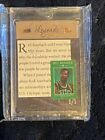 2019 PIECES OF THE PAST 1/1 RELIC CARD VINTAGE PAPER BILL RUSSELL STAMP RELIC