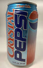 Vintage Crystal Pepsi Clear Cola Somers NY 12oz Can Opened 1992