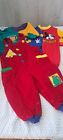 Vintage Baby Clothes Lot 1990s Overalls Disney Barney Playsuit Jacket Shirt