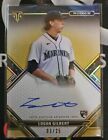 2021 TOPPS TRIPLE THREADS LOGAN GILBERT GOLD ON CARD RC AUTO 03/25! MARINERS! SP