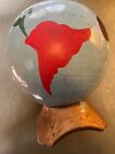 VERY RARE McCoy Globe with Airplane Cookie Jar, 1960, Exquisite Condition!