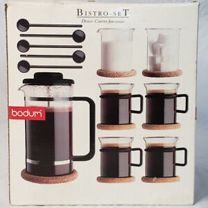 Bodum Bistro Set K1590 12 Pc French Press Coffee Maker by C. Jorgensen 1990