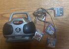 Vintage Tiger Hit Clips Player Boombox with 5 Clips All Working