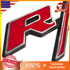 For RT Front Hood Grill Emblems R/T Car Badge Red Silver Black Nameplate (For: More than one vehicle)