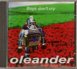 THE CURE vs OLEANDER  BOYS DON'T CRY - RARE GERMAN PROMO CD SINGLE IN DIFF. P/S