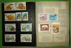 Collection of postage stamps 287 pcs + album Space, spot, flora, fauna, painting