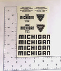 Water slide decal set in black for Nylint Michigan Crane SHIPPING W/TRACKING