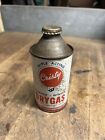 VTG Old Triple Acting Cristy Dry Gas Conditioner Metal Tin Cone Top 12 OZ Can