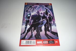 AVENGERS #35 Marvel 2014 Hickman 1st Sam Wilson as Captain America Cover NM- 1st