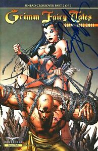 GRIMM FAIRY TALES GIANT-SIZE 2011 #1 SINBAD SIGNED BY ARTIST ERIC BASALDUA