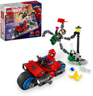 LEGO® Super Heroes Marvel Motorcycle Chase: Spider-Man vs. Doc Ock 76275 [New To
