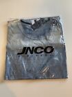 NEW JNCO Shirt XL Rock Vintage 90’s NWT Blue Distressed Look Y2K Low Key JNCO
