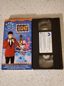 New ListingBlue’s Clues 100th Episode Celebration (VHS, 2003) Nick Jr - RARE
