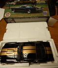 EXACT DETAIL 1966 SHELBY MUSTANG G.T. 350HIN BLACK IN BOX 1/18 SCALE NICE LQQK