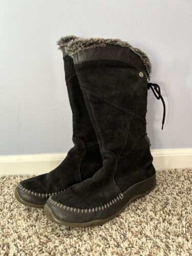 The North Face Womens Black Primaloft Waterproof Winter Snow Boots sz 11