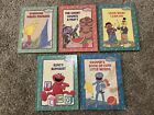 The Sesame Street Book Club Lot of 5 Hardcover Books 1980s-1990s Vintage