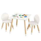 VEVOR Kids Table and 2 Chairs Set Kids Craft and Play Table Drawing Reading