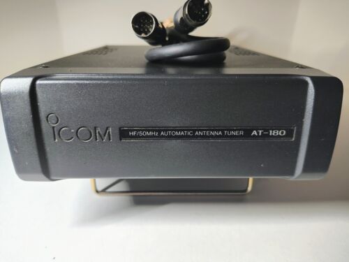 ICOM AT-180 HF/50MHz Antenna Tuner for IC-703/706/7000/7100/7200 Tested Working