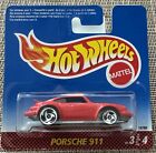 Hot Wheels Red Porsche 911 Sawblade Wheel European Short Card 1996 3 of 4