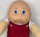 Cabbage Patch Kids Doll Jesmar Vintage Bald With Original Outfit And Diaper