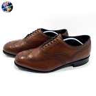 Florsheim Men's Wingtip Oxfords Brown Pebble Leather Size 12 3E Shoes 17066-221