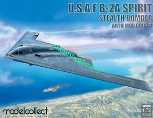 Collect Model UA72206 1/72 Scale USAF B-2A Spirit Stealth Bomber w/MOP GBU-57