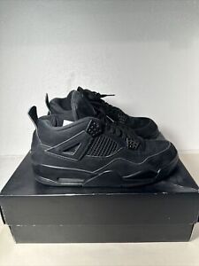 Size 10.5 - Jordan 4 Retro Mid Black Cat With Box