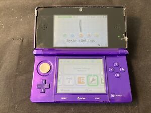 New ListingNintendo 3DS Midnight Purple Portable Gaming Console