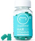 Sugar Bear Hair Vitamins Vegetarian Gummies Extra Strength Biotin, 60 Count