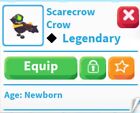 Adopt From Me Today Scarecrow Crow