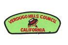 Verdugo Hills Council CSP California CA Boy Scouts Patch BSA Free Shipping