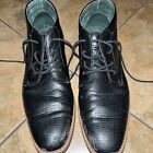 Todd Welsh Men's Size 11M Black Lace Up Dress Ankle Boots