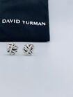 David Yurman Crossover Earrings With Diamonds 11mm