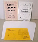 Lot of New & Vintage Jumbo Card Tricks #197. Bruce Cervon, Leveridge, Dave Wood