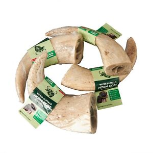 Water Buffalo Horn Core Dog Chews-4 Count-20 oz