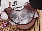 HiiFeuer Embossed Faux  Leather Chest Armor, Viking Warrior Chest Armor Medieval
