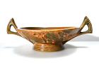 Vintage Roseville Brown Bushberry Art Pottery Ceramic Bowl 412 - 6