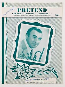 New ListingVintage Sheet Music 1952 Pretend/Ralph Marterie