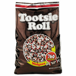 TOOTSIE ROLL INDUSTRIES Midgees Original 5 lb Bag 884580