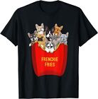 New ListingFrenchie Fries Shirt French Bulldog Dog Mom Dog Dad Cute T-Shirt