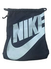 Nike Drawstring Book Bag Blue And Baby Blue Zipper Pocket