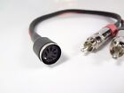 Clairmont Cable Bang Olufsen Turntable B&O 7-pin 5-pin DIN RCA Tonearm Cable