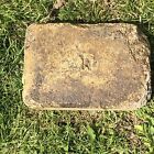 Antique Brick Labeled R Inside Circle Old Salvage Brick Unknown MFCTR