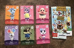 Animal Crossing Amiibo Series 5 Lot Of 6 Cards