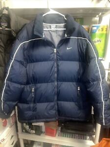 Men’s Xl Nike Down Jacket Excellent Condition 700 Fill Long Parka Warm !