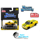 Muscle Machines 1:64 1993 Chevrolet 454 SS Pickup Truck Yellow - Mijo Exclusive